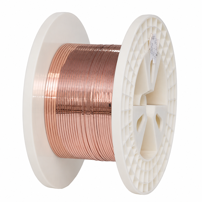 Copper clad aluminum alloy wire spool