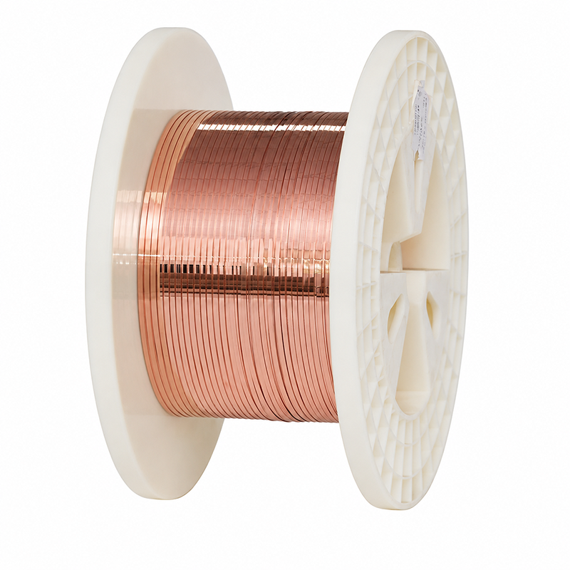 Copper clad aluminum magnesium wire spool